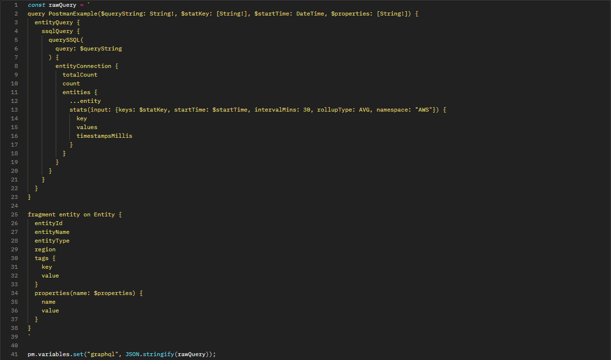 Set Pre-Request Script