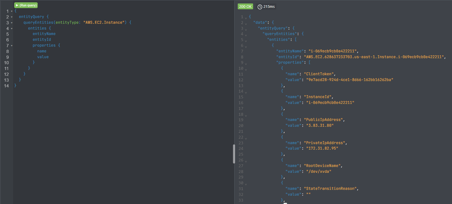 Return AWS EC2 Instances and all of their properties